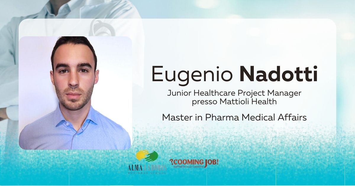 Pharma Medical Affairs, il dottor Eugenio Nadotti: “Assunto appena inserito il Master nel CV”