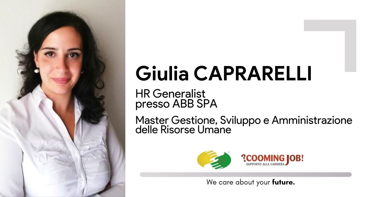 Master Risorse Umane, la dottoressa Giulia Caprarelli: “Il placement la chiave di volta della mia carriera”