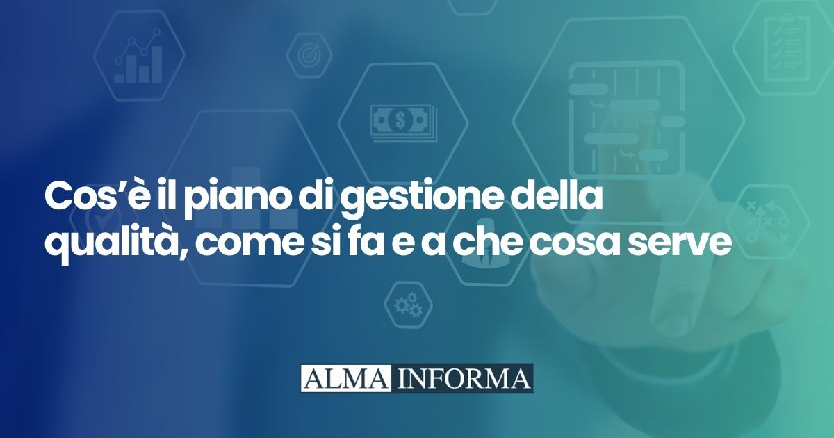 piano di gestione della qualità