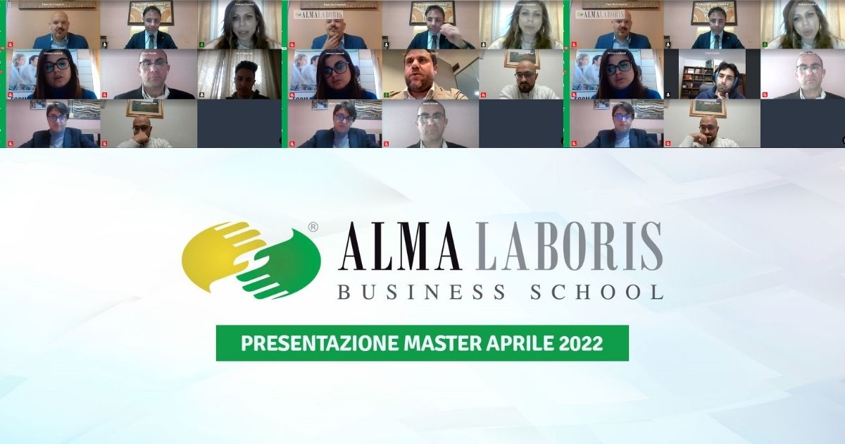 Presentazione dei Master di Alta Formazione di Aprile 2022
