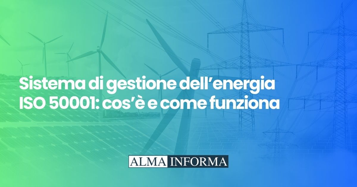 Sistema di gestione dell’energia ISO 50001