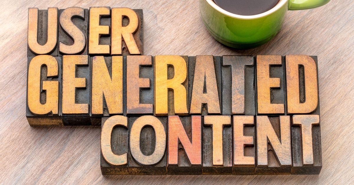 User generated content