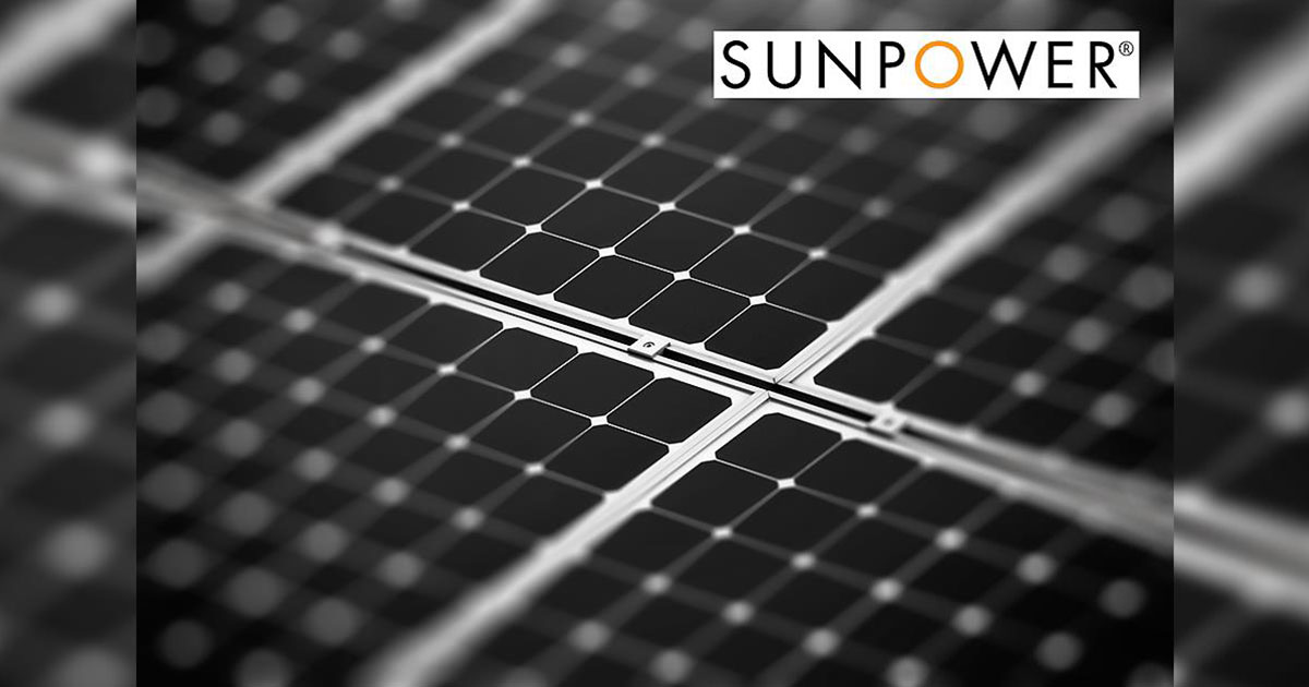 SunPower rafforza le garanzie sui pannelli fotovoltaici, combinando un prodotto efficiente e potenza