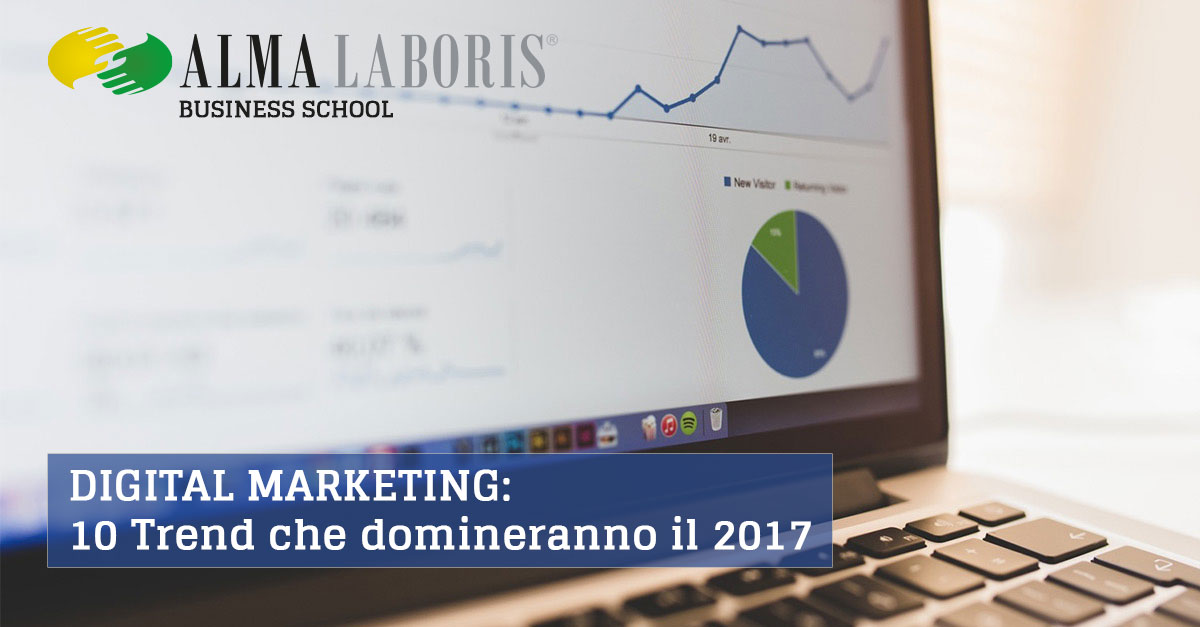 Digital Marketing, 10 trend che domineranno il 2017