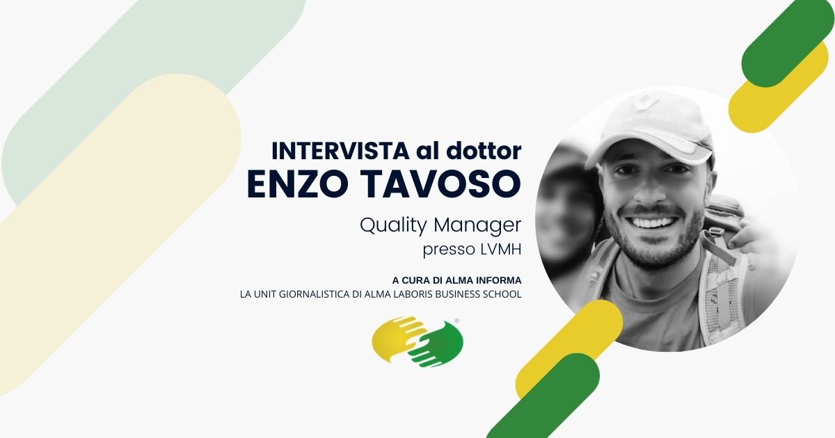 L’ingegner Enzo Tavoso: “Ecco cosa ho appreso nel Master”