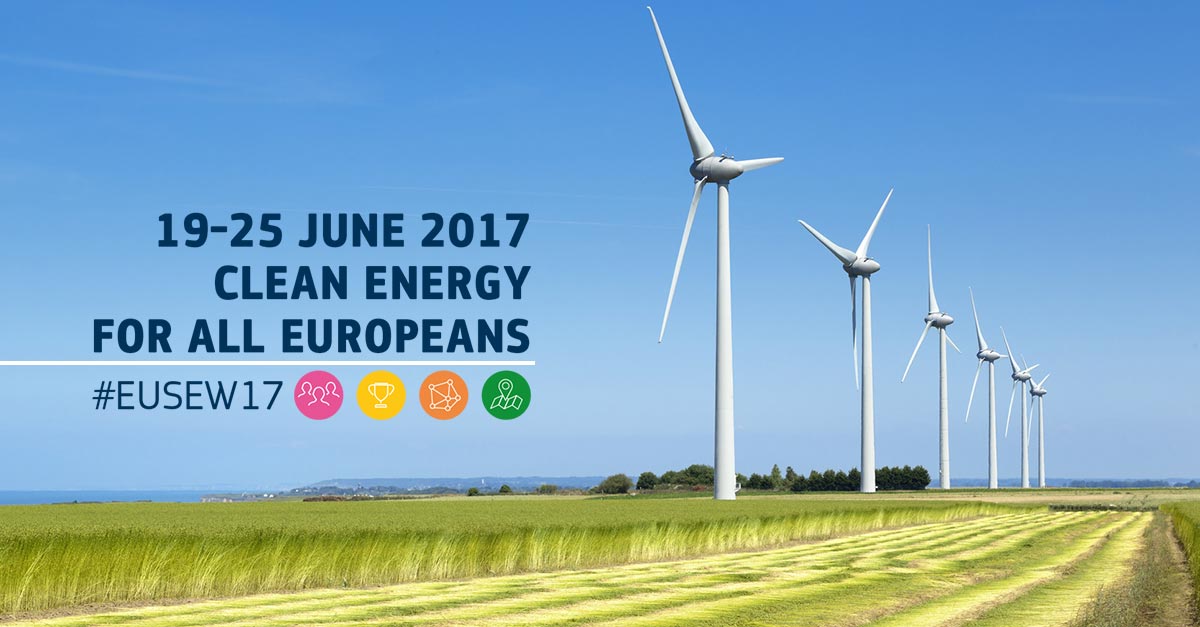 EUSEW 2017, a giugno la Settimana Europea per l'energia sostenibile