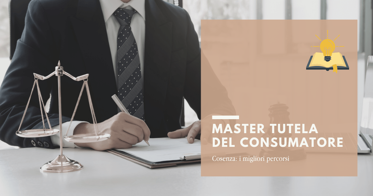 Master Tutela del Consumatore Cosenza