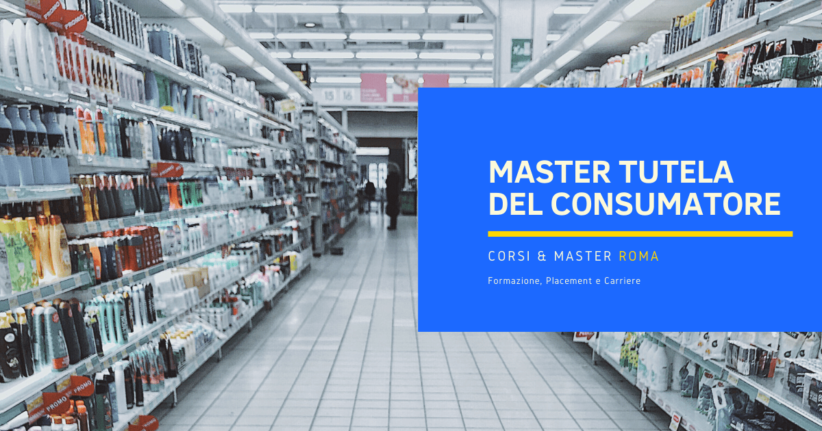 Master Tutela del Consumatore Roma