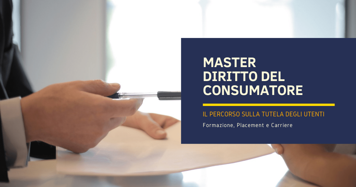 Master Diritto del Consumatore