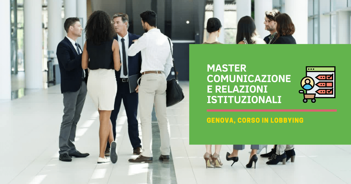 Master Comunicazione e Relazioni Istituzionali Genova