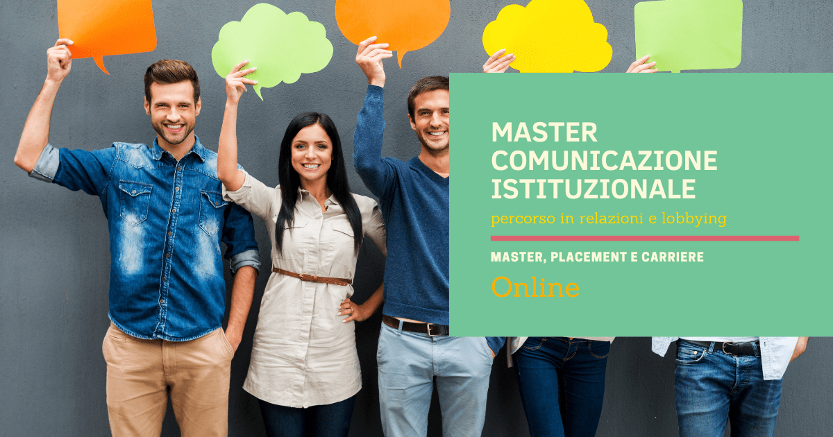 Master Comunicazione Istituzionale Online