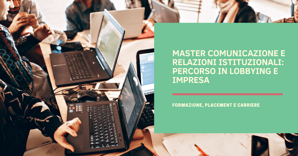 Master Comunicazione e Relazioni Istituzionali