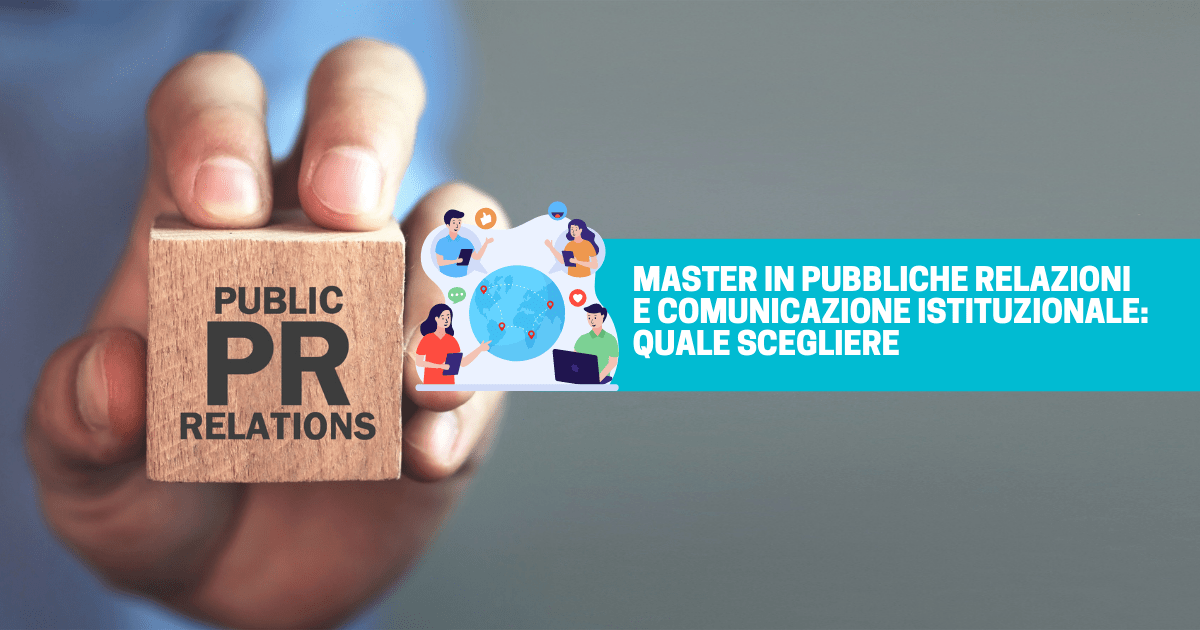 Master in pubbliche relazioni e comunicazione istituzionale