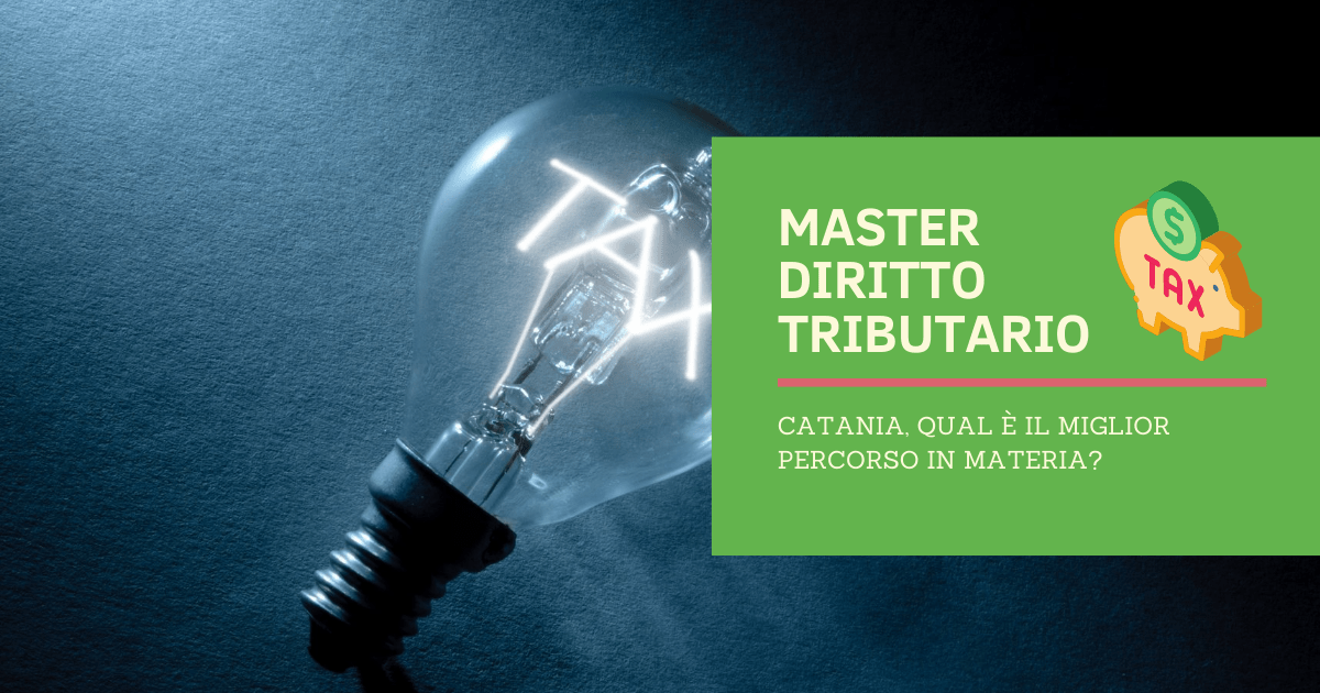 Master Diritto Tributario Catania