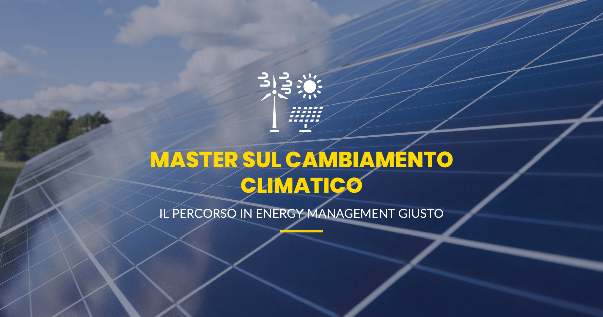 Master sul cambiamento climatico