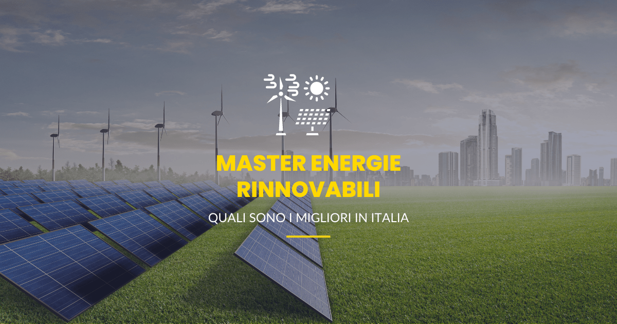 Master energie rinnovabili