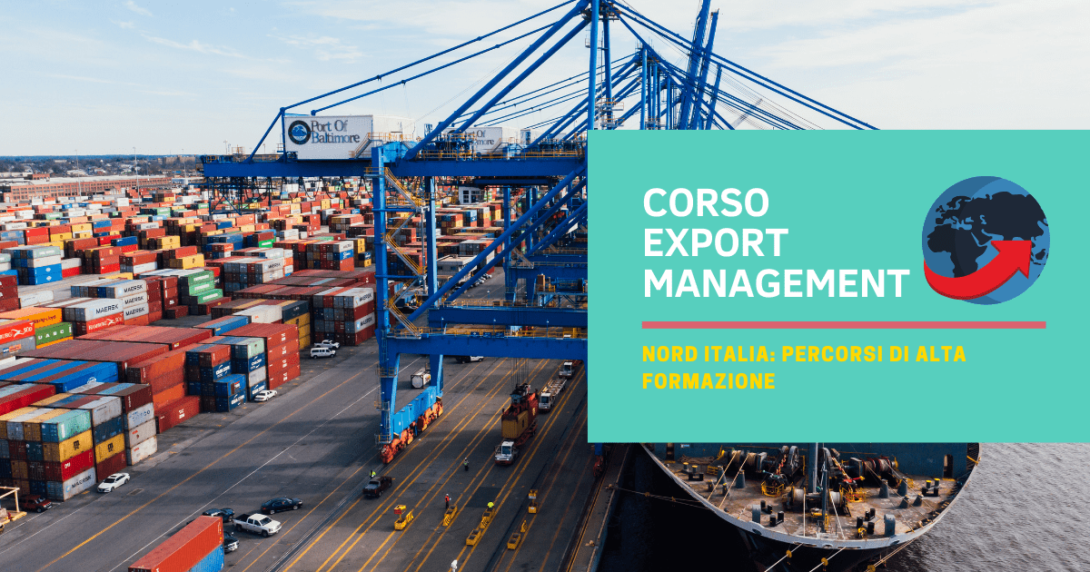 Corso Export Management nel Nord Italia
