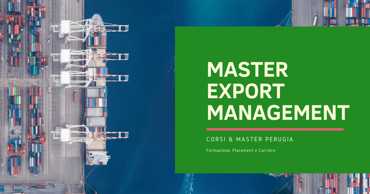 Master Export Management Perugia