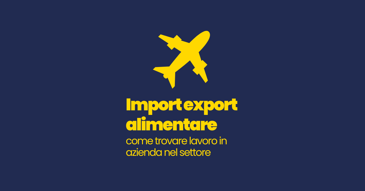 Import export alimentare