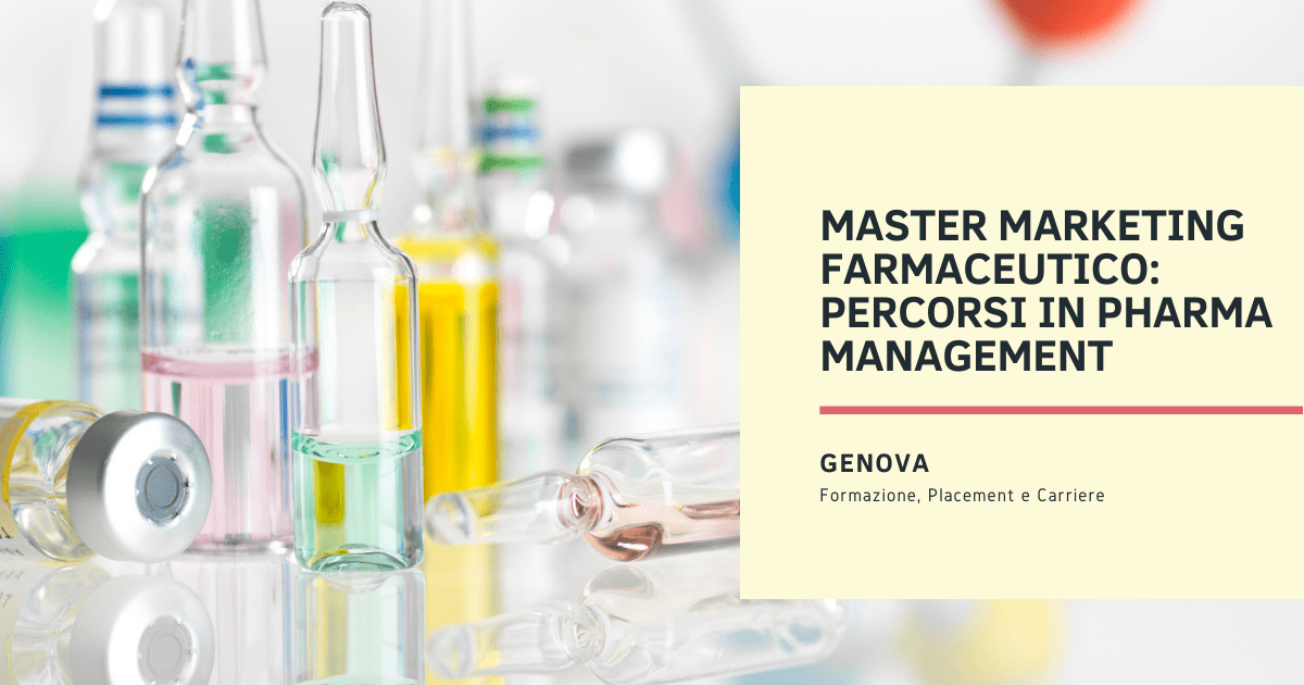 Master Marketing farmaceutico Genova