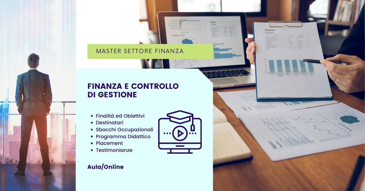 Master Controllo di Gestione: il percorso in finanza