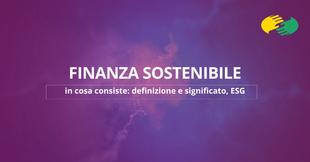 Finanza sostenibile