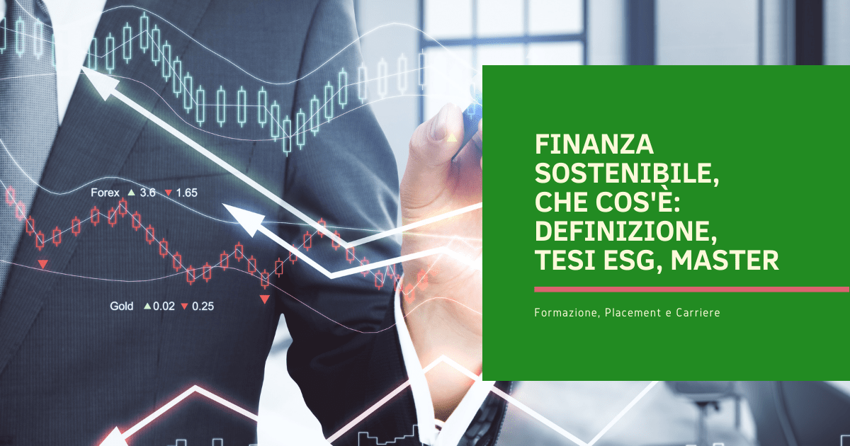 Finanza sostenibile, che cos'è