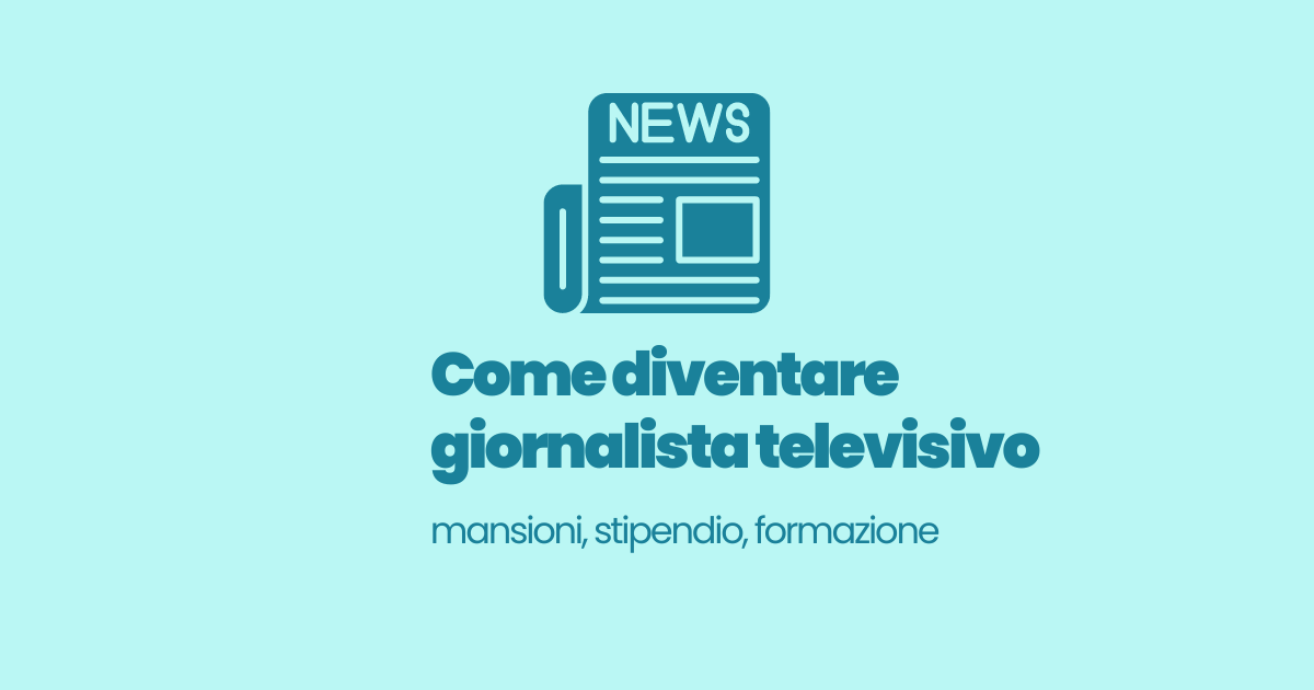 giornalista televisivo