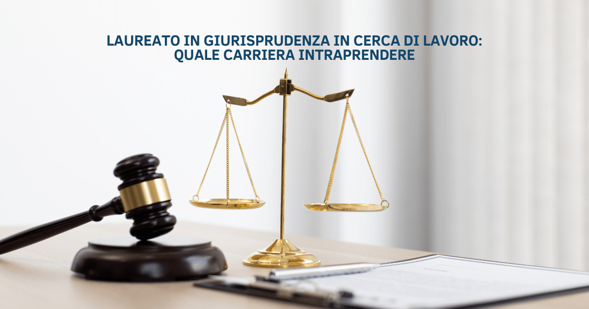 Laureato in giurisprudenza in cerca di lavoro