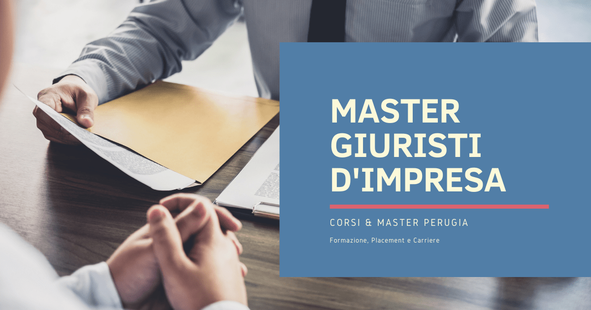 Master Giurista d’impresa Perugia