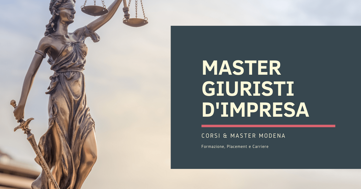 Master Giuristi d’Impresa Modena