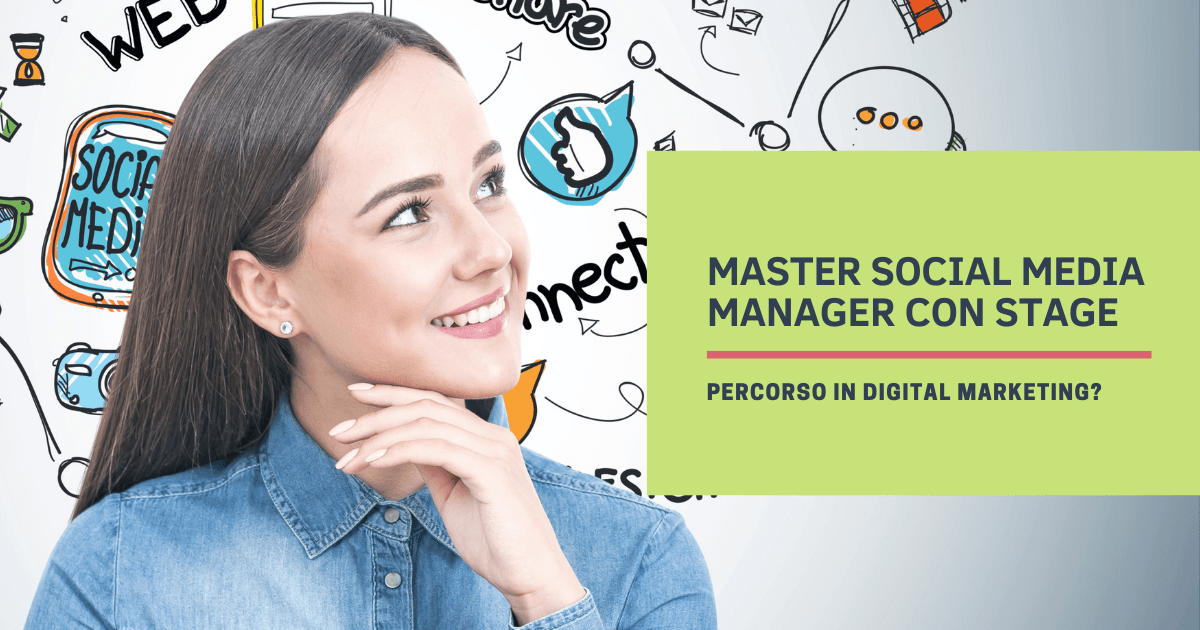 Master social media manager con stage