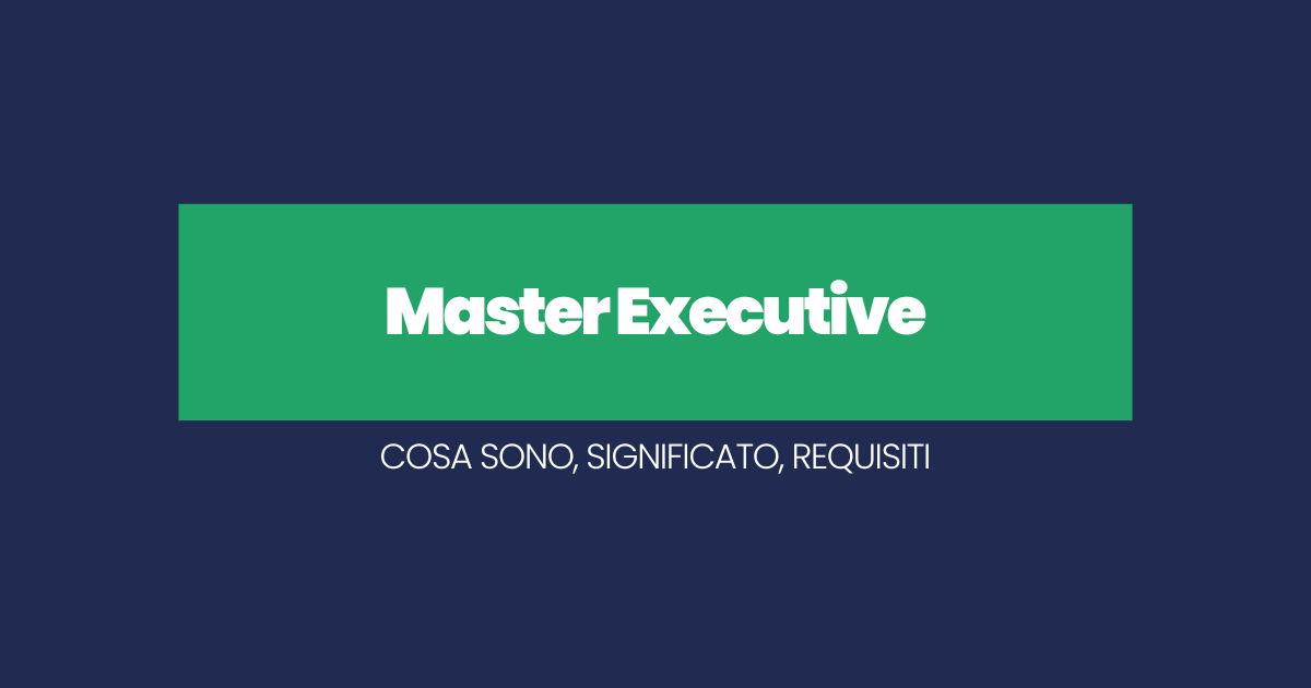 Master Executive