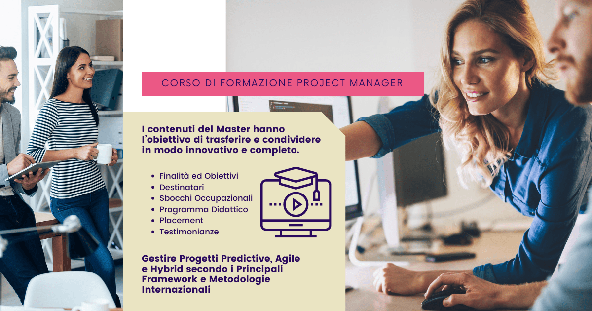 Corso di formazione Project Manager