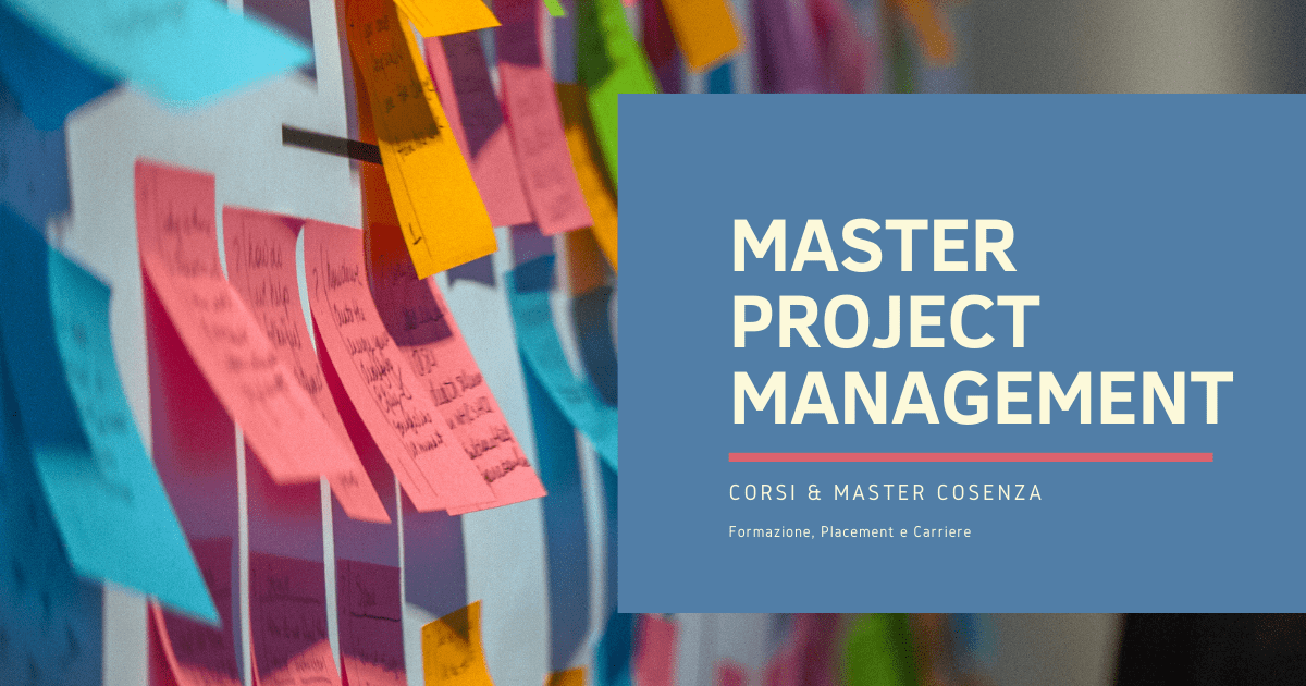 Master Project Management Cosenza: quale frequentare?