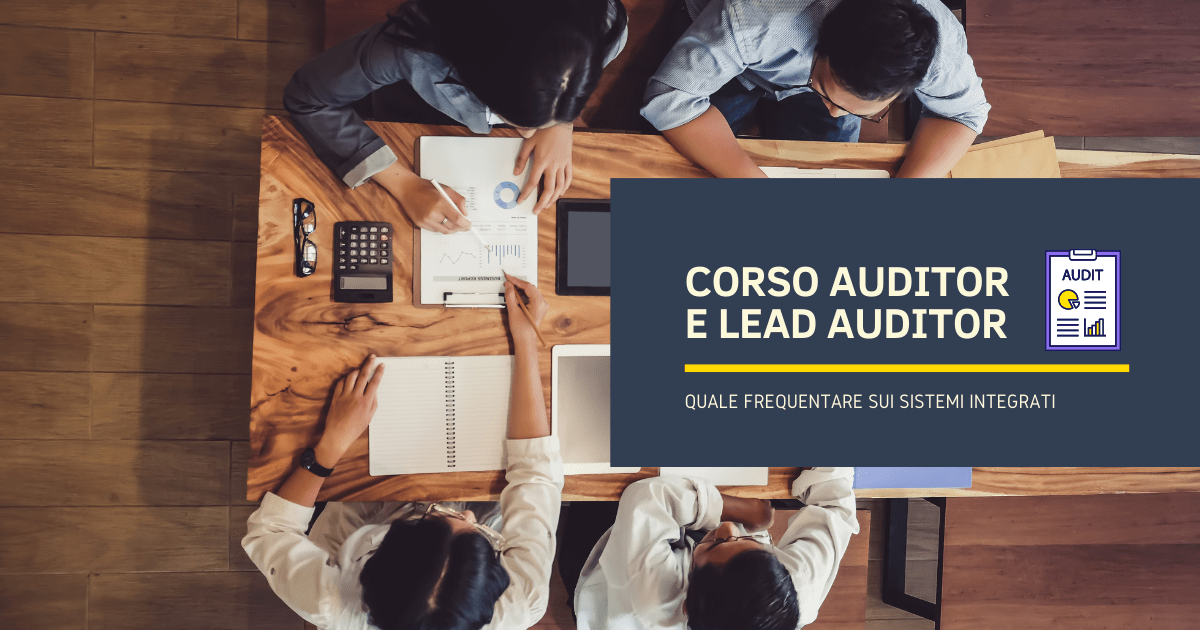 Corso Auditor e Lead Auditor