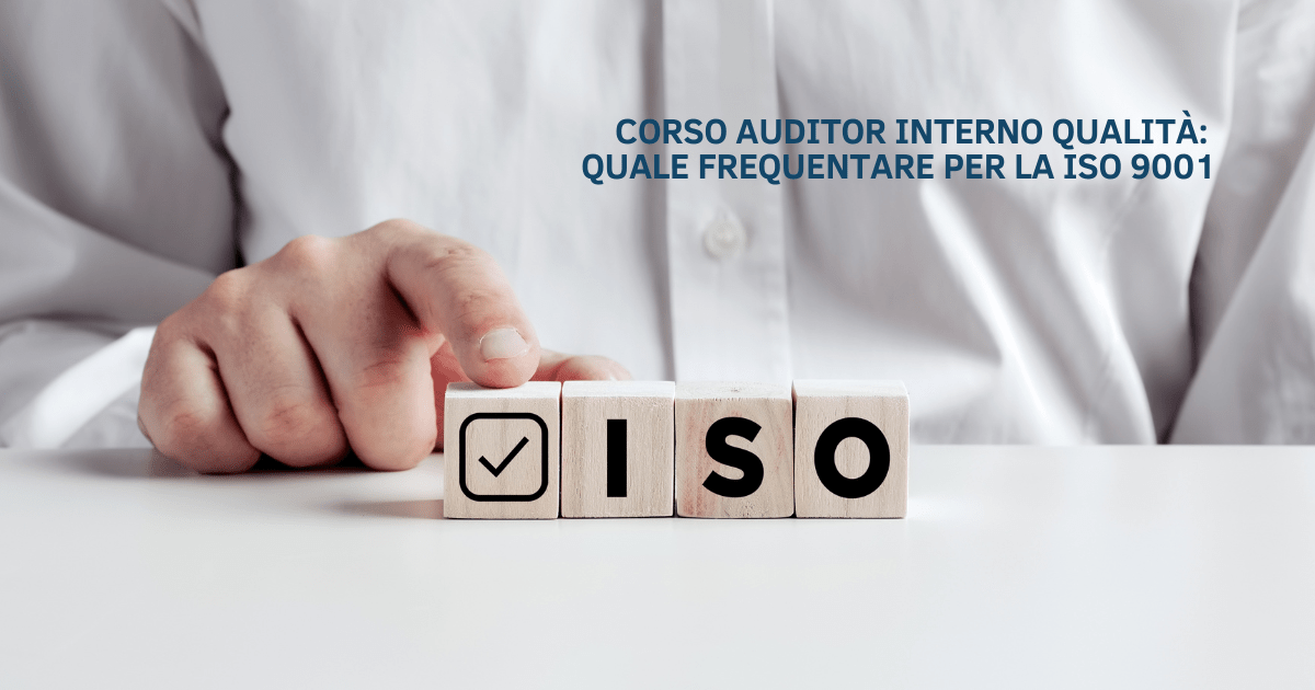 Corso auditor interno qualità