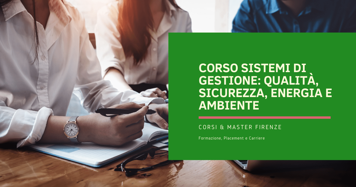 Corso Sistemi di Gestione Firenze