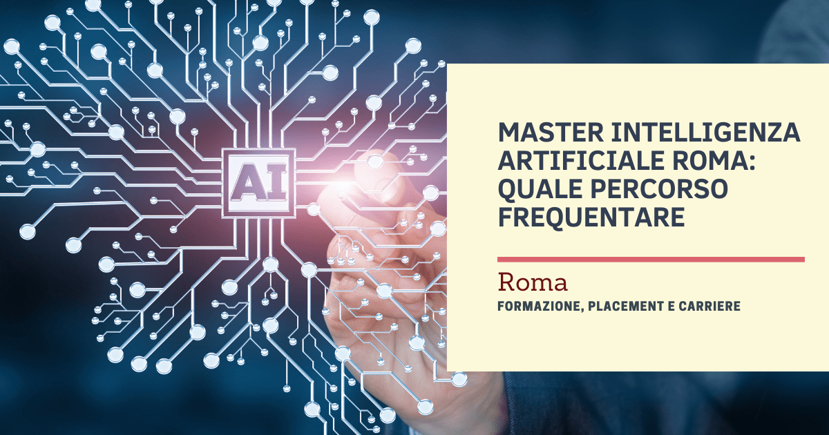 Master Intelligenza Artificiale Roma